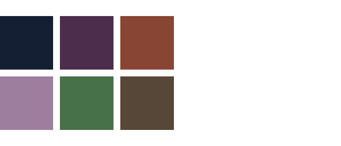 kleuren woonkamer paars